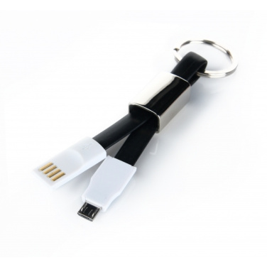 Logotrade promotional items photo of: Data transfer cable and keyring