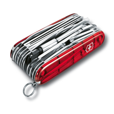 Logo trade advertising product photo of: Pocket knife SwissChamptransparent Victorinox
