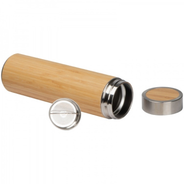 Logo trade advertising product photo of: Stainless steel bottle VALDEMORO 550 ml