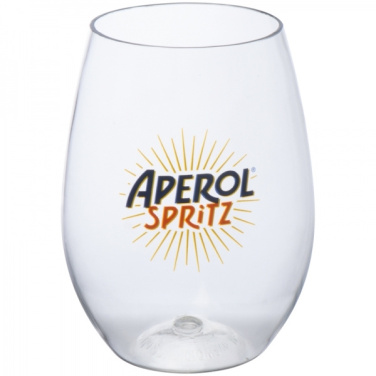Logo trade promotional gifts image of: Plastic glass ST. TROPEZ 450 ml