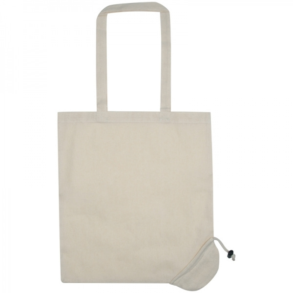 Logotrade corporate gift picture of: Foldable cotton bag KLEHOLM