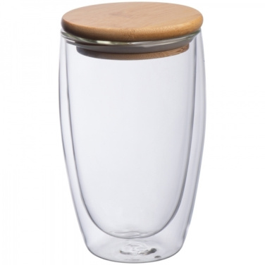 Logo trade corporate gift photo of: Double-walled glass ZAKOPANE 500 ml
