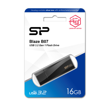 Logotrade promotional gift picture of: PENDRIVE SILICON POWER BLAZE - B07 3.2 16GB