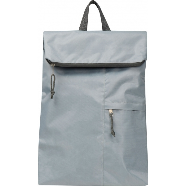 Logo trade business gifts image of: Foldable backpack STOCKTON