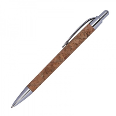 Logotrade promotional gift picture of: Cork pen KINGSWOOD