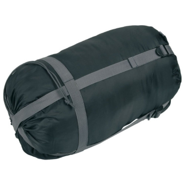 Logotrade promotional gift picture of: Sleeping bag KINABALU Schwarzwolf