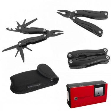 Logo trade promotional gifts picture of: Multitool ARMADOR NEW Black Schwarzwolf