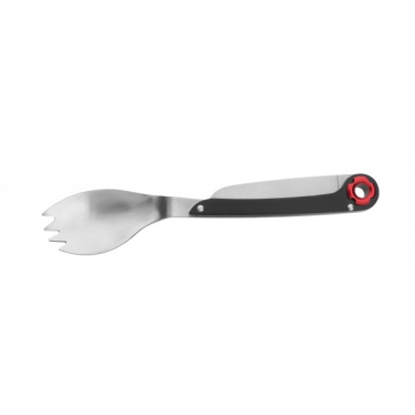 Logotrade promotional giveaway image of: Multifunctional spoon LATEMAR Schwarzwolf