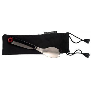 Logotrade corporate gifts photo of: Multifunctional spoon LATEMAR Schwarzwolf