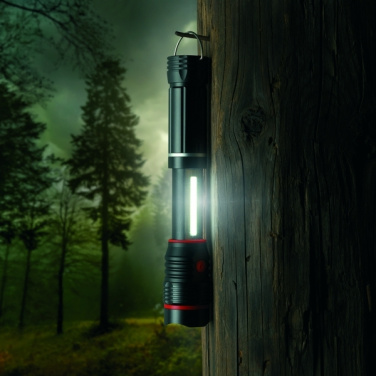 Logo trade promotional product photo of: Flashlight BIWA Schwarzwolf