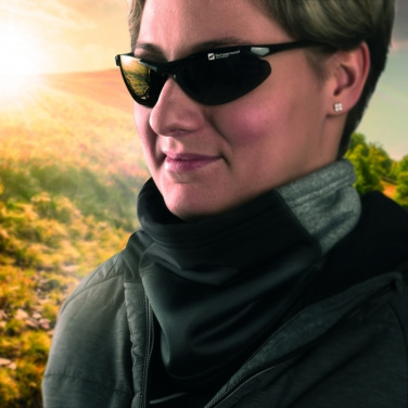 Logo trade promotional merchandise image of: Bandana MISMI Schwarzwolf