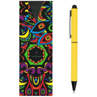Logotrade promotional giveaway image of: Metal ballpoint pen, touch pen, soft touch CELEBRATION Pierre Cardin