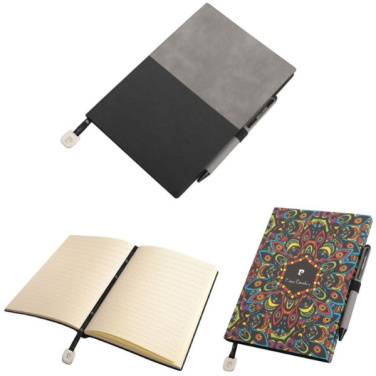 Logo trade advertising products image of: Notepad A5 & ballpoint pen REPORTER Pierre Cardin