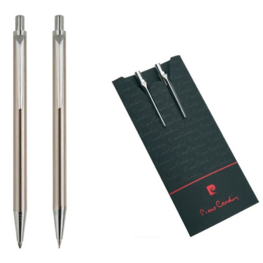 Logotrade promotional product image of: Writing set ballpoint pen & pencil AMOUR Pierre Cardin