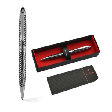 Logo trade corporate gift photo of: Metal ballpoint pen ELODIE Pierre Cardin