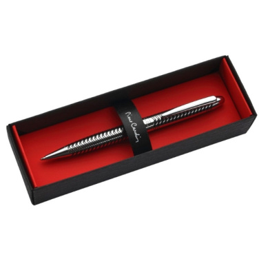 Logo trade corporate gifts image of: Metal ballpoint pen ELODIE Pierre Cardin