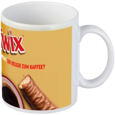 Logo trade advertising products image of: Classic coffee mug for allover print VIESTE 300 ml