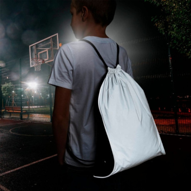 Logotrade promotional gift image of: Drawstring bag DENISON Schwarzwolf