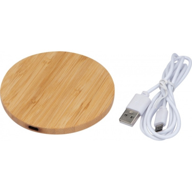 Logo trade promotional items image of: Wireless charger MONS