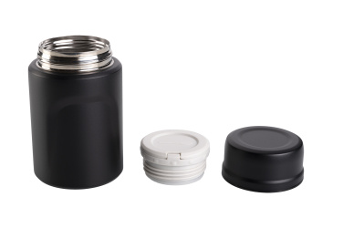 Logo trade advertising product photo of: Food jar CIBUS Schwarzwolf