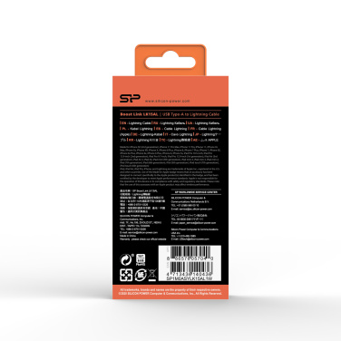 Logotrade corporate gift image of: DATA TRANSFER CABLE LK15AL Type A- Mfi Lightning