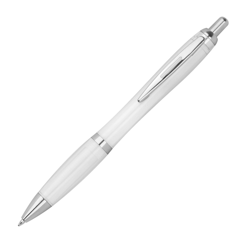 Logotrade promotional merchandise image of: Transparent ballpen ALKEN