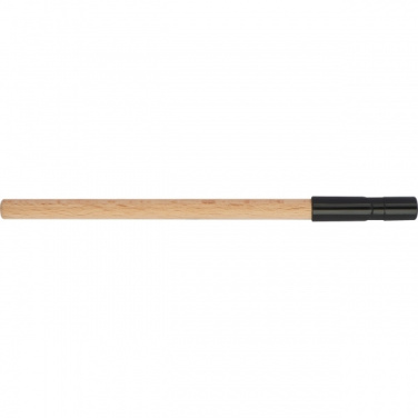 Logo trade promotional merchandise image of: Wooden ballpen PALMDALE