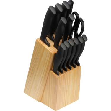 Logo trade promotional merchandise image of: Knife block BERLIN