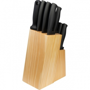 Logo trade advertising products image of: Knife block BERLIN