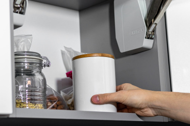 Logo trade promotional gift photo of: Ceramic jar NIJMEGEN 750 ml