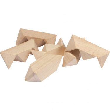Logotrade business gift image of: Wooden puzzle TOULOUSE