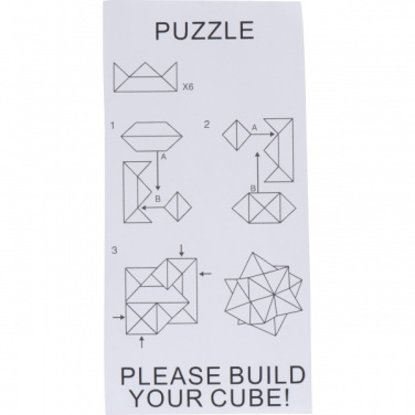 Logo trade corporate gift photo of: Wooden puzzle TOULOUSE