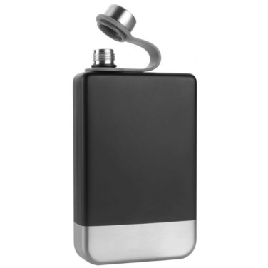 Logo trade corporate gifts picture of: Hip flask set TAHAT Schwarzwolf