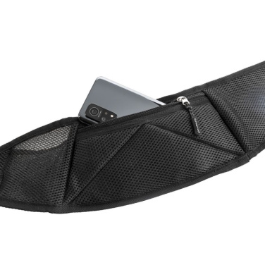 Logo trade promotional merchandise image of: Sport belt bag MAFADI Schwarzwolf