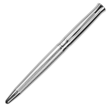 Logo trade corporate gifts picture of: Metal roller pen ROI