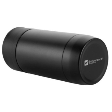 Logotrade promotional item image of: Thermo mug ADRASAN 240 ml Schwarzwolf