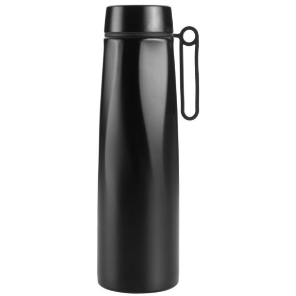 Logo trade promotional giveaways image of: Thermo bottle NIKKO 500 ml Schwarzwolf