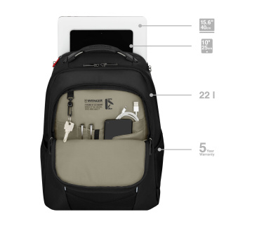 Logotrade promotional gift image of: Backpack Wenger Altair 15,6''