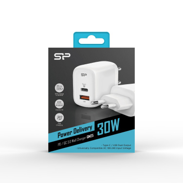 Logo trade advertising products image of: SILICON POWER fast charger QM25