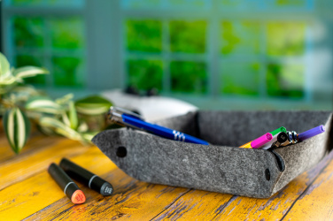 Logo trade business gift photo of: Felt key trey EDMONTON