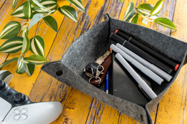 Logotrade promotional item picture of: Felt key trey EDMONTON