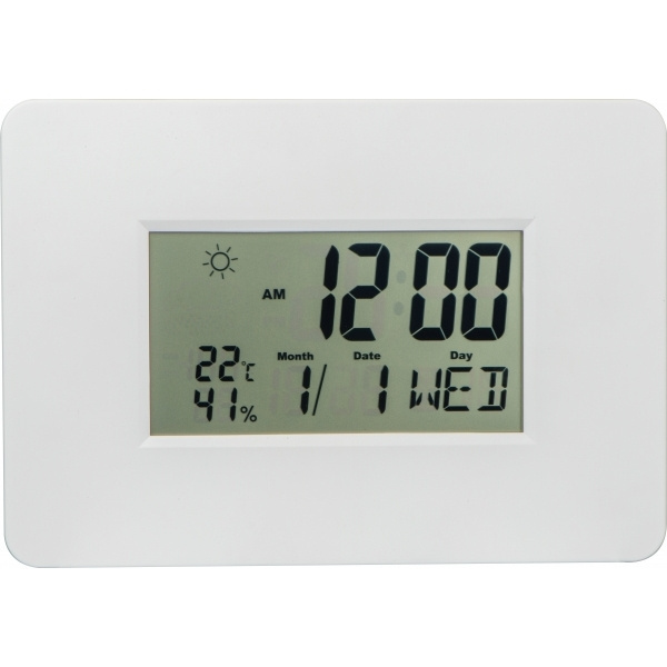 Logo trade corporate gifts image of: Wall clock BELGRADE