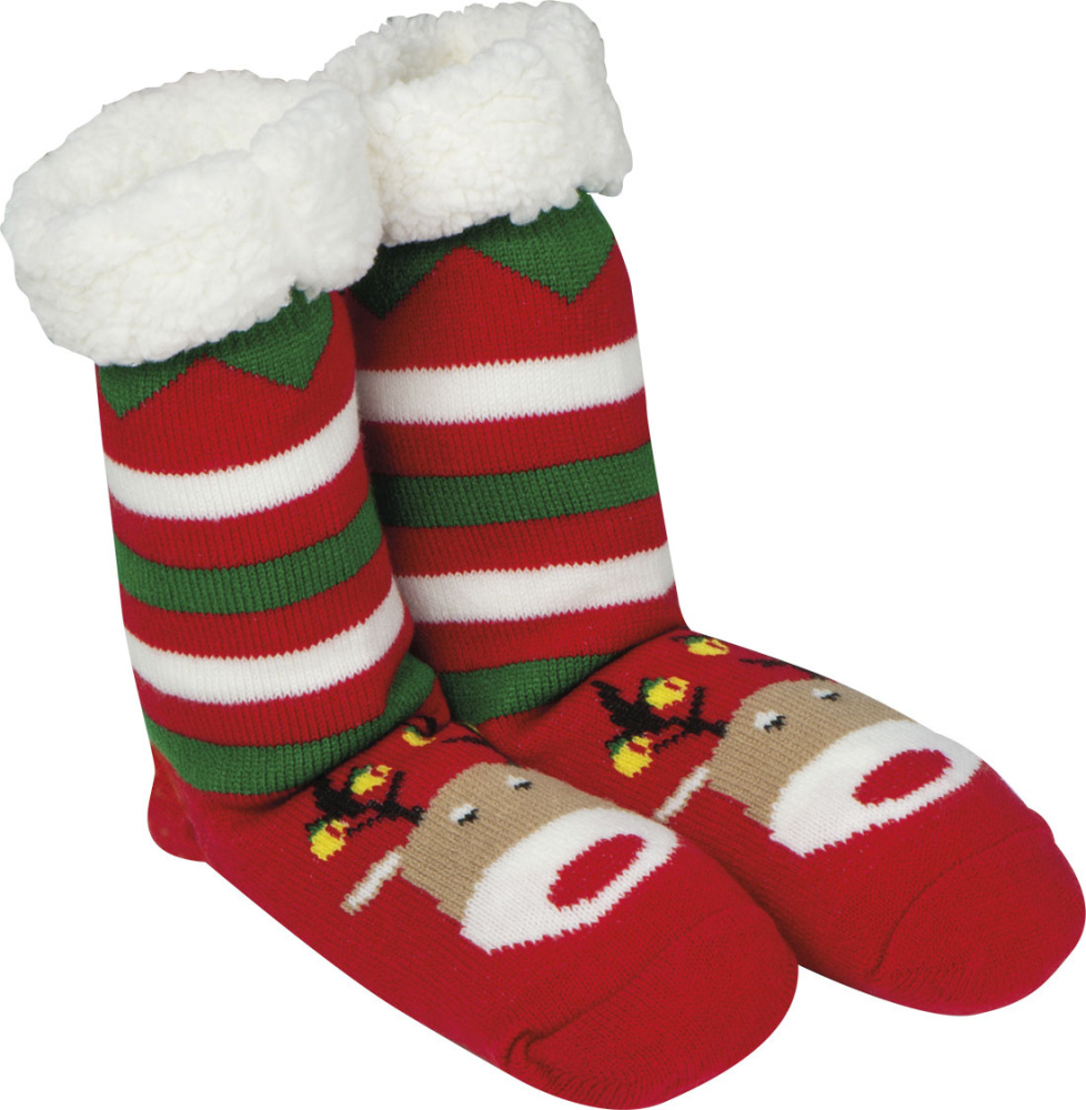 Logo trade promotional items image of: Christmas socks Lund