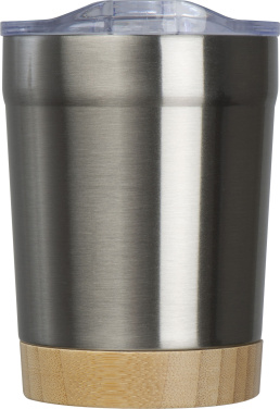 Logo trade promotional merchandise image of: Recycled steel cup Turin