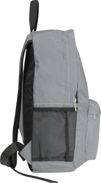 Logo trade promotional gifts image of: Reflective backpack Crewe
