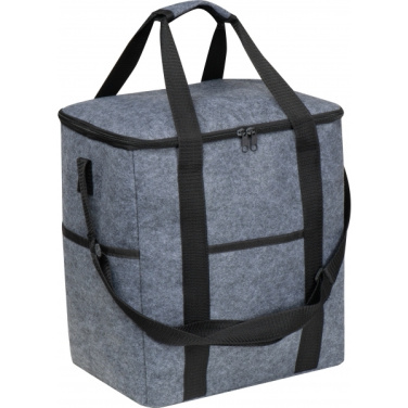 Logo trade business gifts image of: RPET cooler bag Santo Domingo