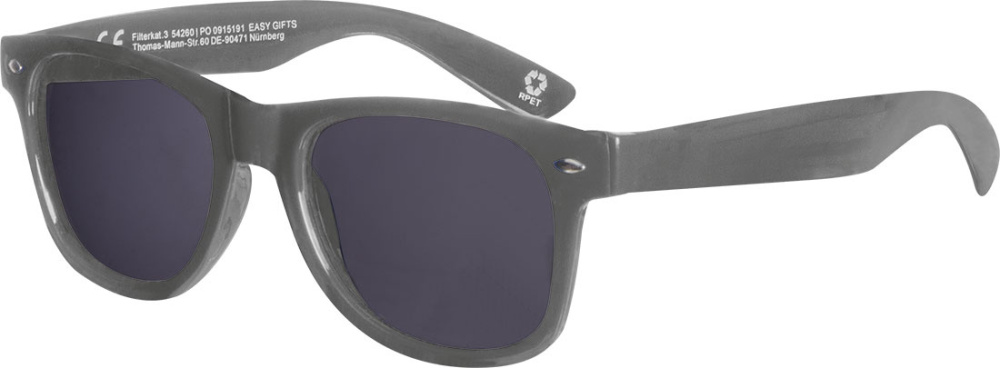 Logo trade advertising products image of: RPET sunglasses Illinois