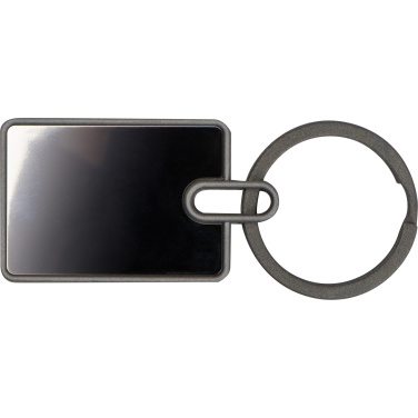 Logo trade promotional gift photo of: Zinc keychain Tijuana