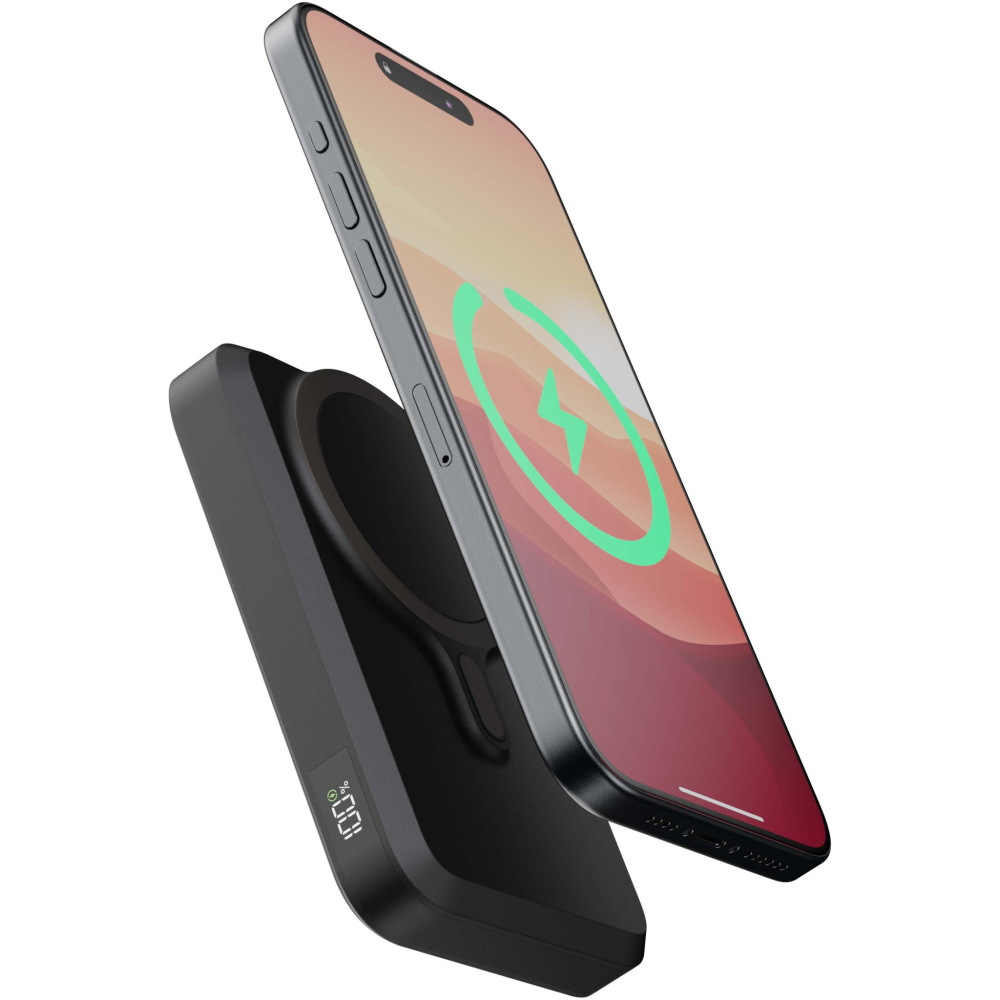 Logo trade promotional gifts picture of: Xtorm FS5W101 10.000 mAh magnetic wireless power bank