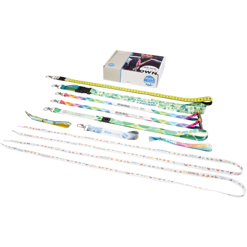 Logo trade promotional item photo of: Sublimation lanyards sample box